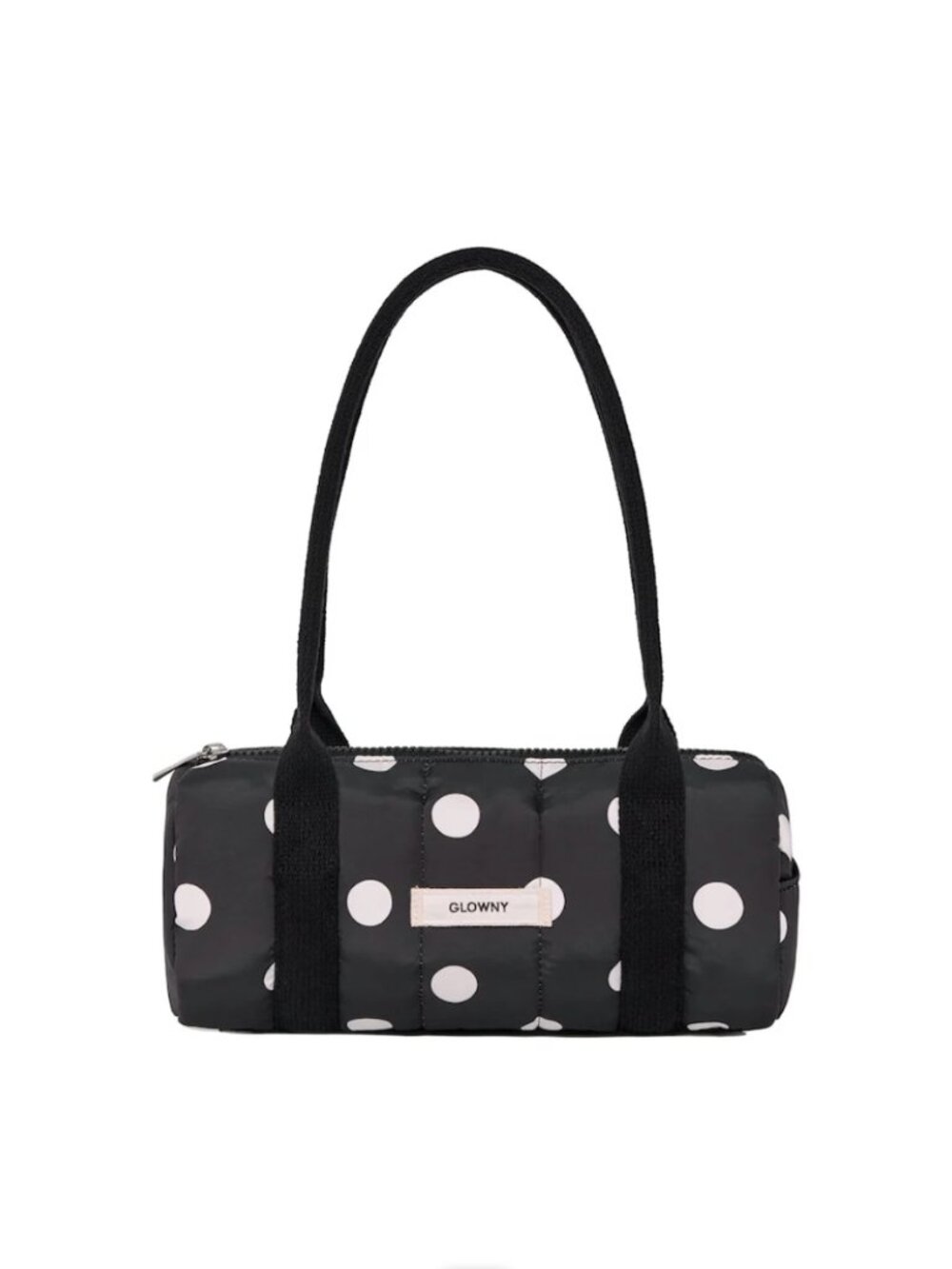 Glowny DIDI PILLOW BAG PETIT (Onyx Fleck - Black Polka Dot)